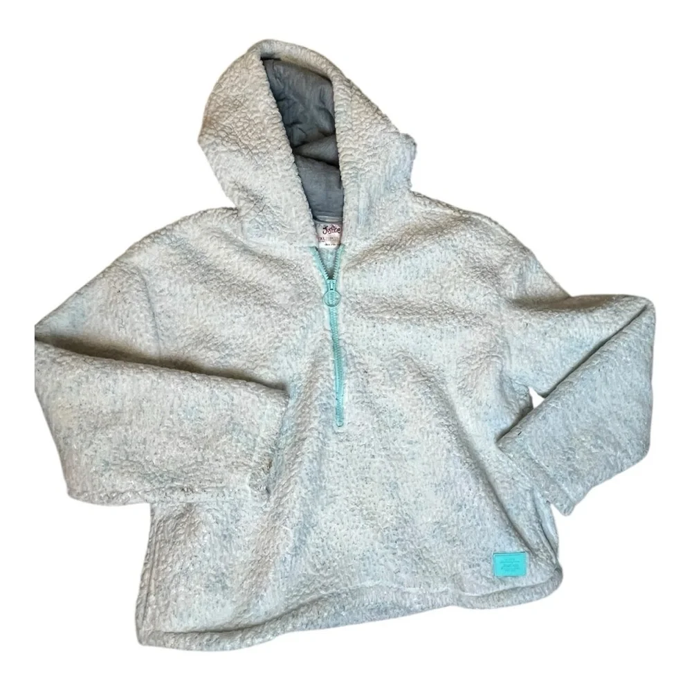 Justice Girls Sherpa Fleece Pullover Size 16/18